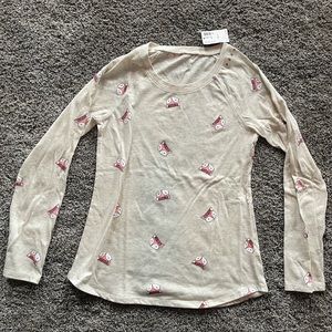 Justice girls long sleeve size 12